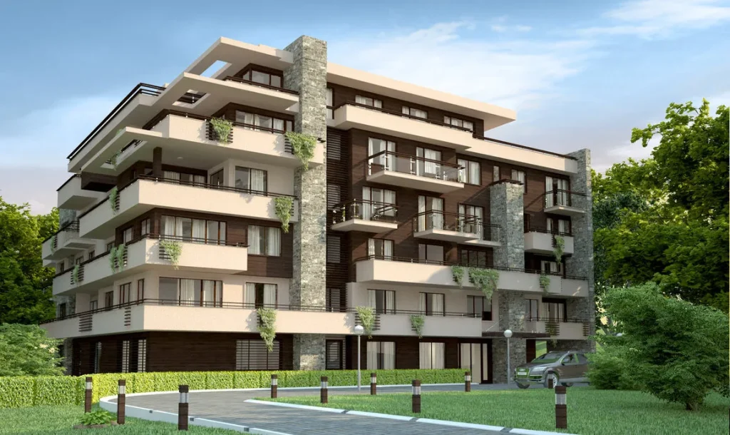 Residential-building
